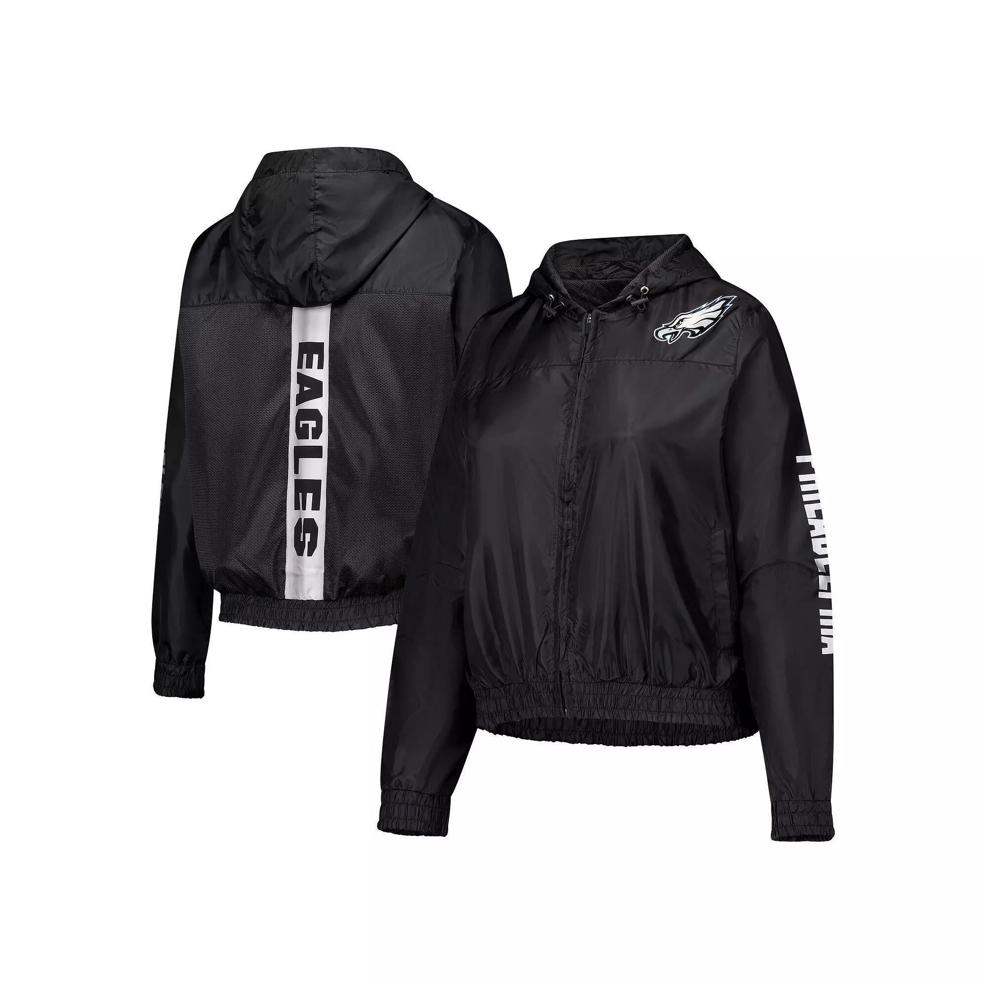 Women's Fanatics Black Philadelphia Eagles Full-Zip Jacket,  Product Image