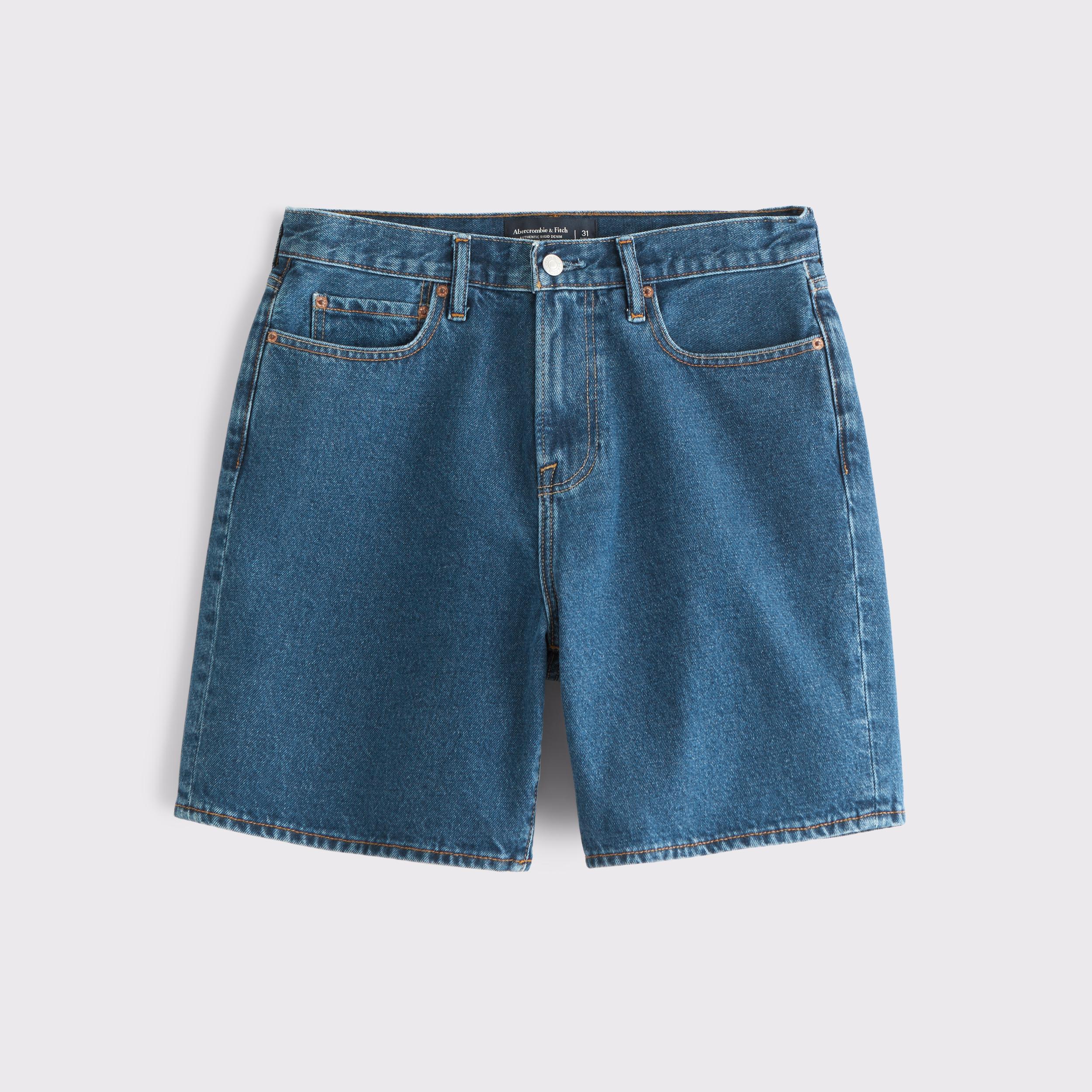 Loose Denim Short Product Image