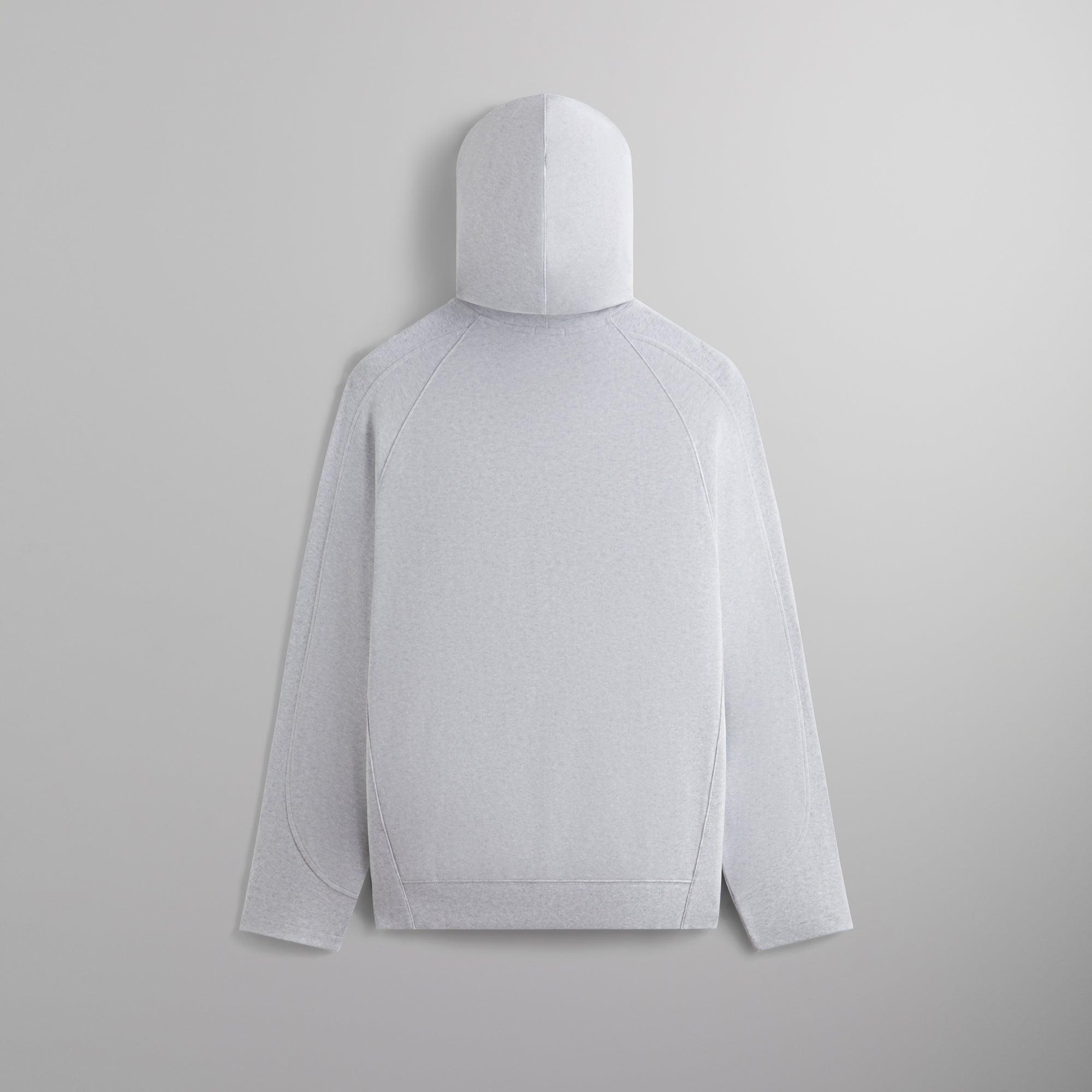 Kith Interlock Bleecker Hoodie - Light Heather Grey Male Product Image