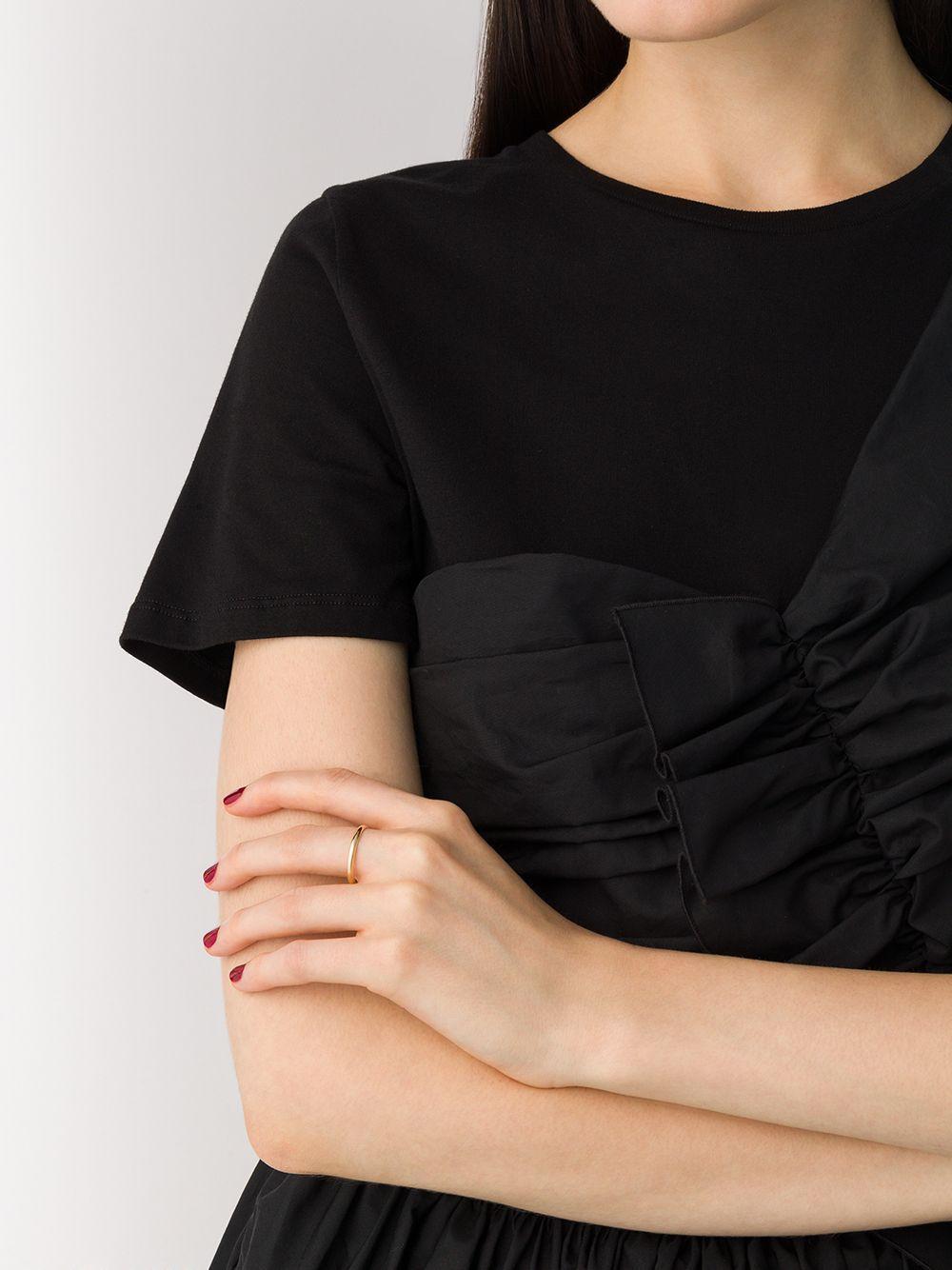 18kt yellow polished gold Le 2 Grammes half bangle ring Product Image