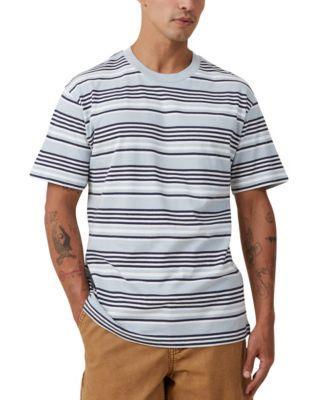 Cotton On Mens Loose Fit Stripe T-Shirt Product Image