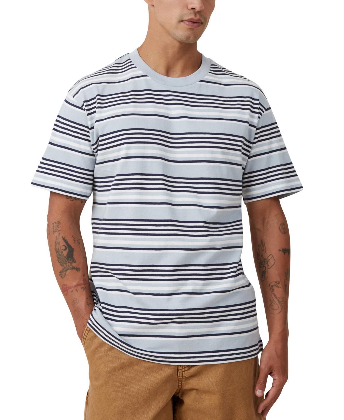 Cotton On Mens Loose Fit Stripe T-Shirt Product Image