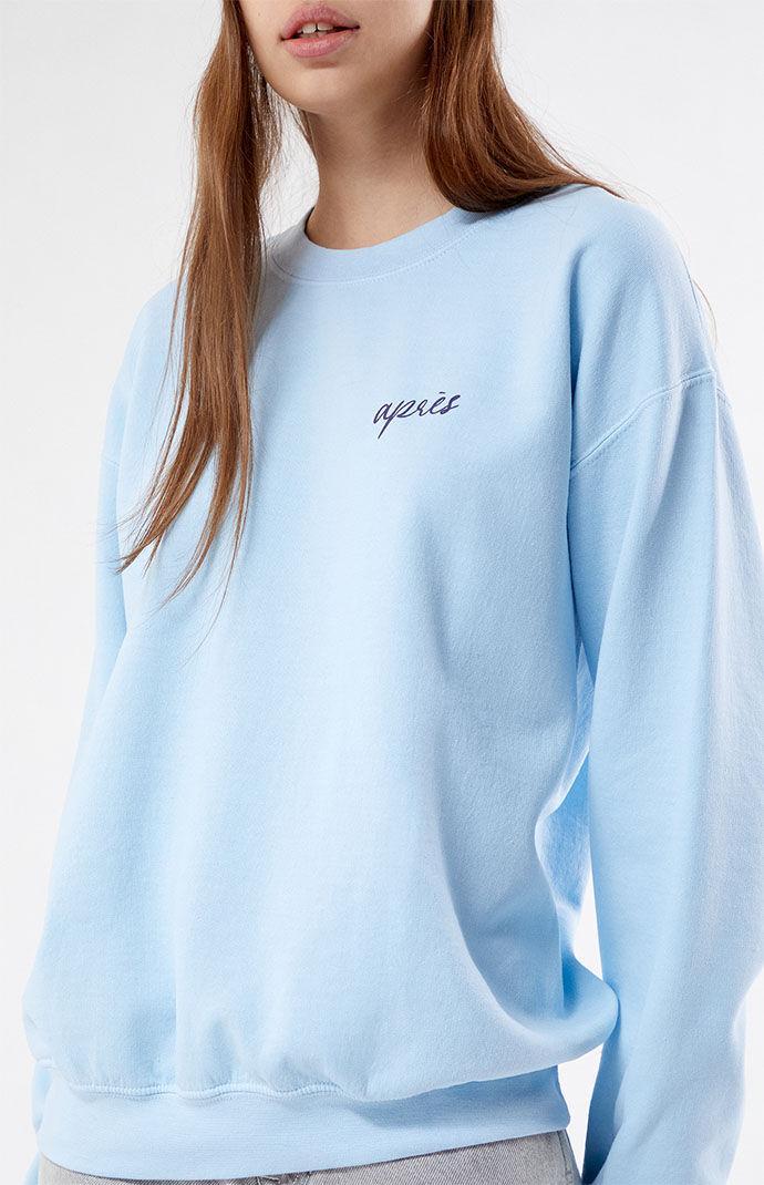 Women's Apres Crew Neck Sweatshirt Product Image