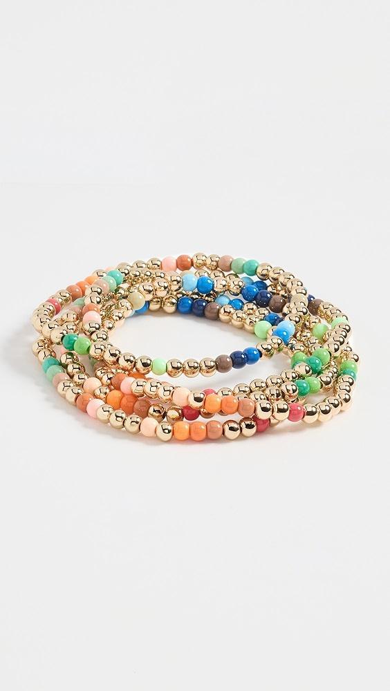 Roxanne Assoulin Sienna Bunch Bracelets | Shopbop Product Image