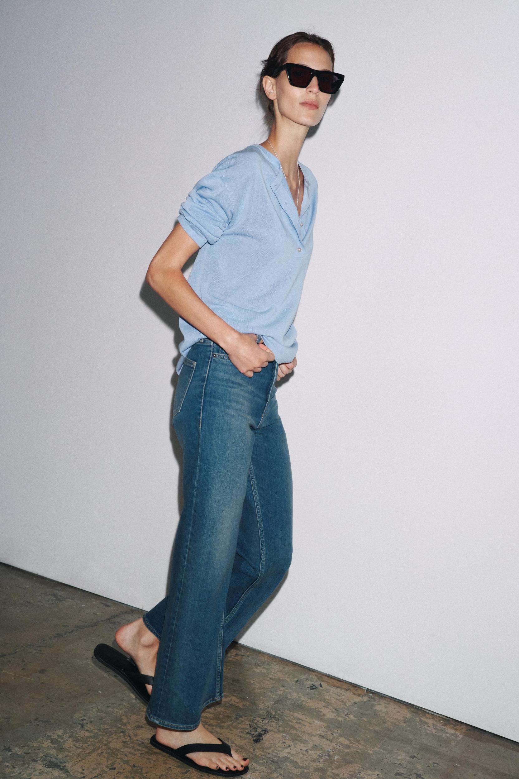 OVERSIZED BASIC KNIT SWEATER Product Image