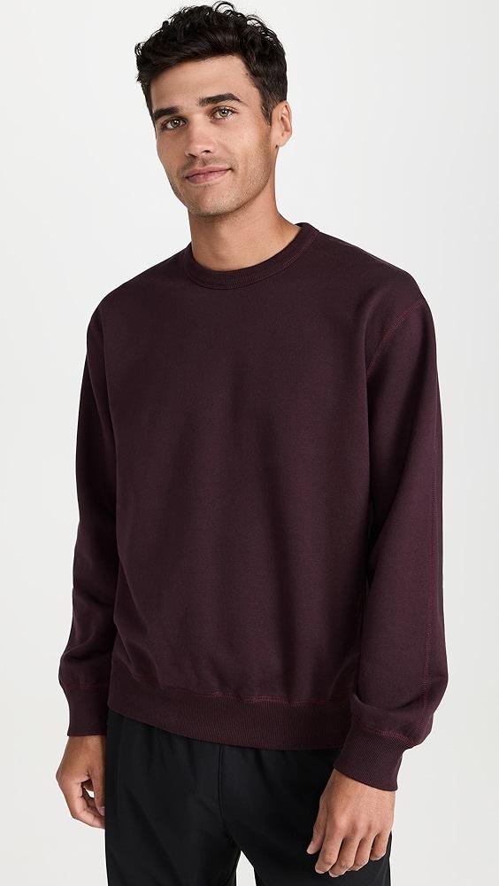 Reigning Champ Midweight Terry Classic Crewneck | Shopbop Product Image