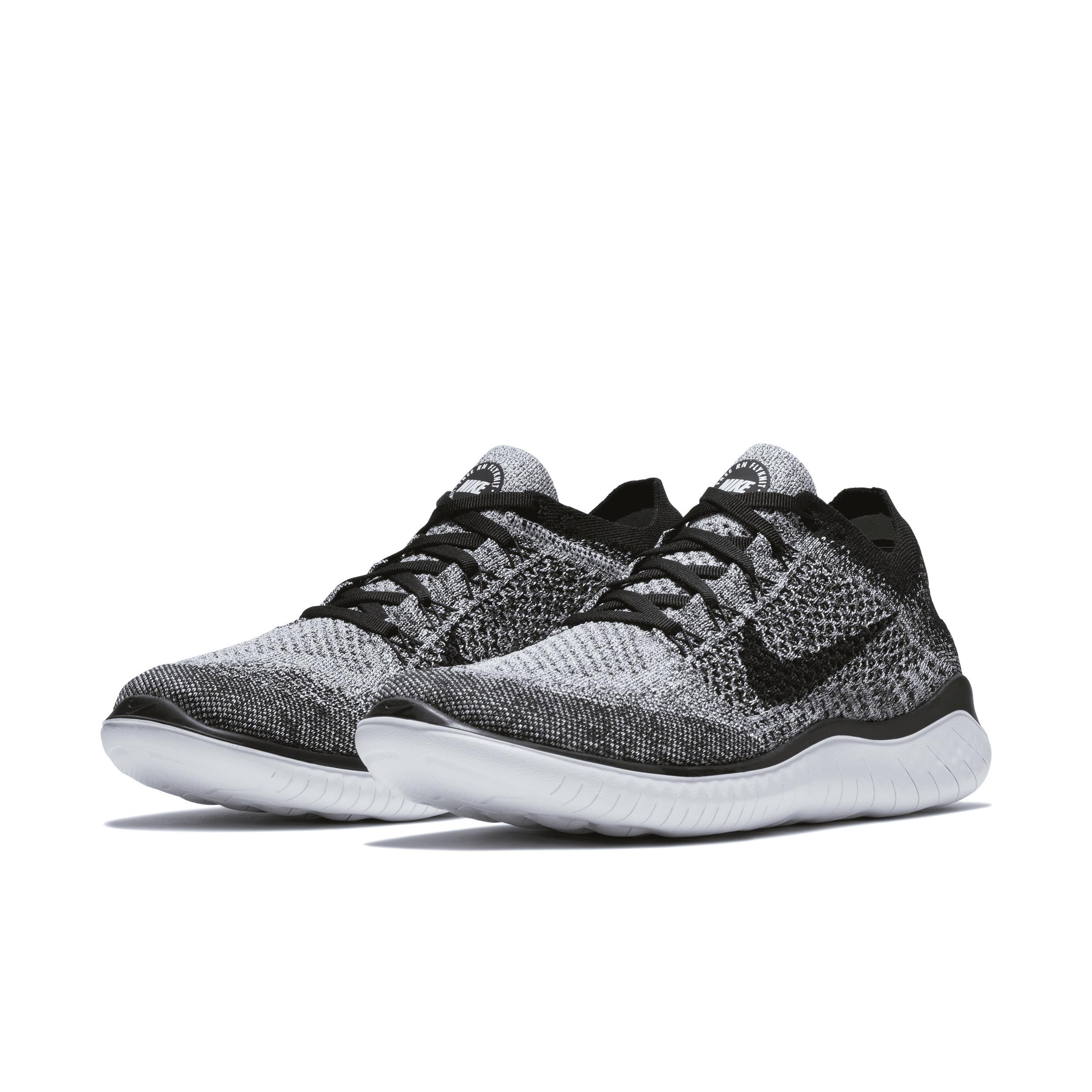 Nike Men's Free Run Flyknit 2018 Road Running Shoes Product Image