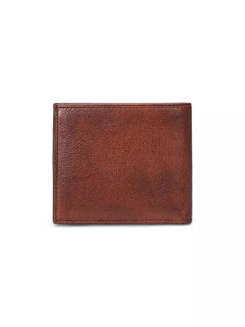 Medium Leather Billfold Wallet Product Image