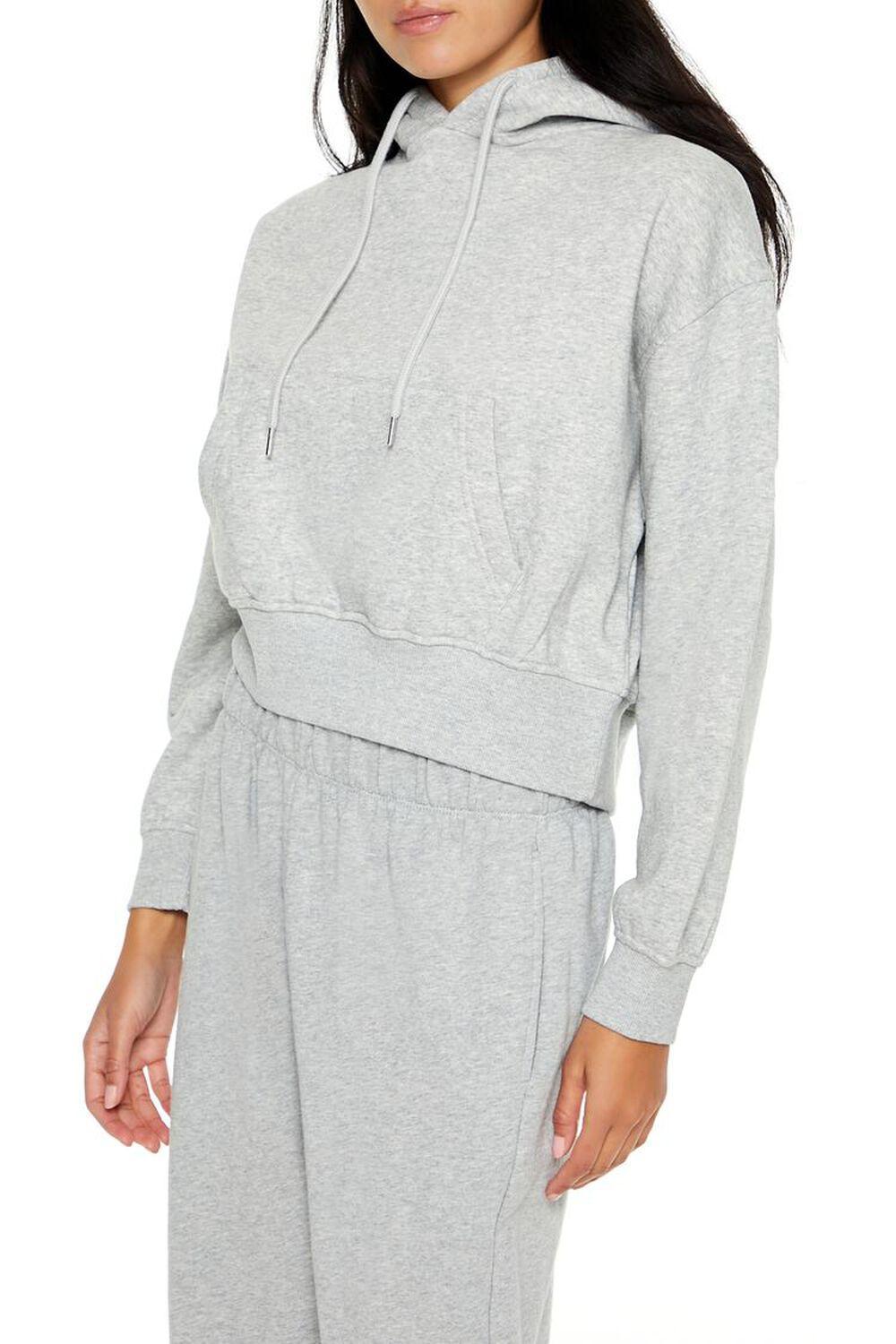 Fleece Drawstring Hoodie | Forever 21 Product Image