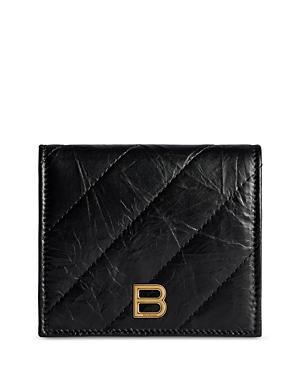 Crush Flap Coin And Card Holder Quilted Product Image