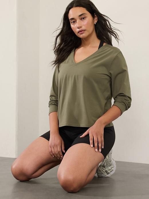 Essential V-Neck Top Product Image