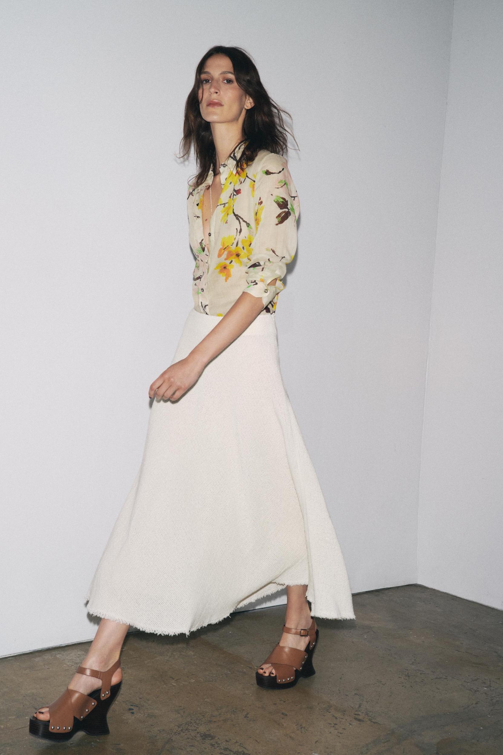 ZW COLLECTION STRUCTURE MIDI SKIRT Product Image