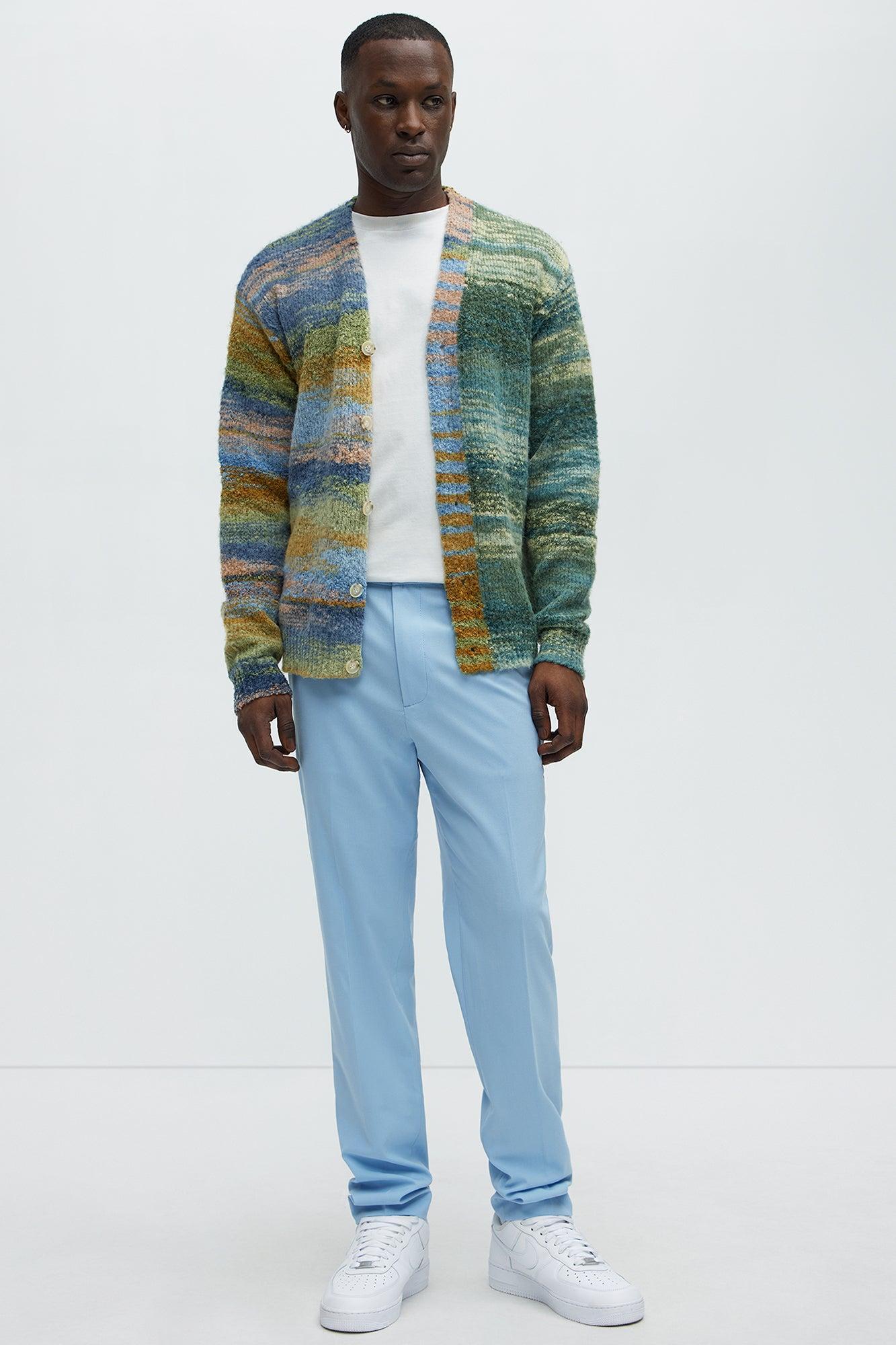 The Modern Stretch Slim Trouser - Light Blue Product Image