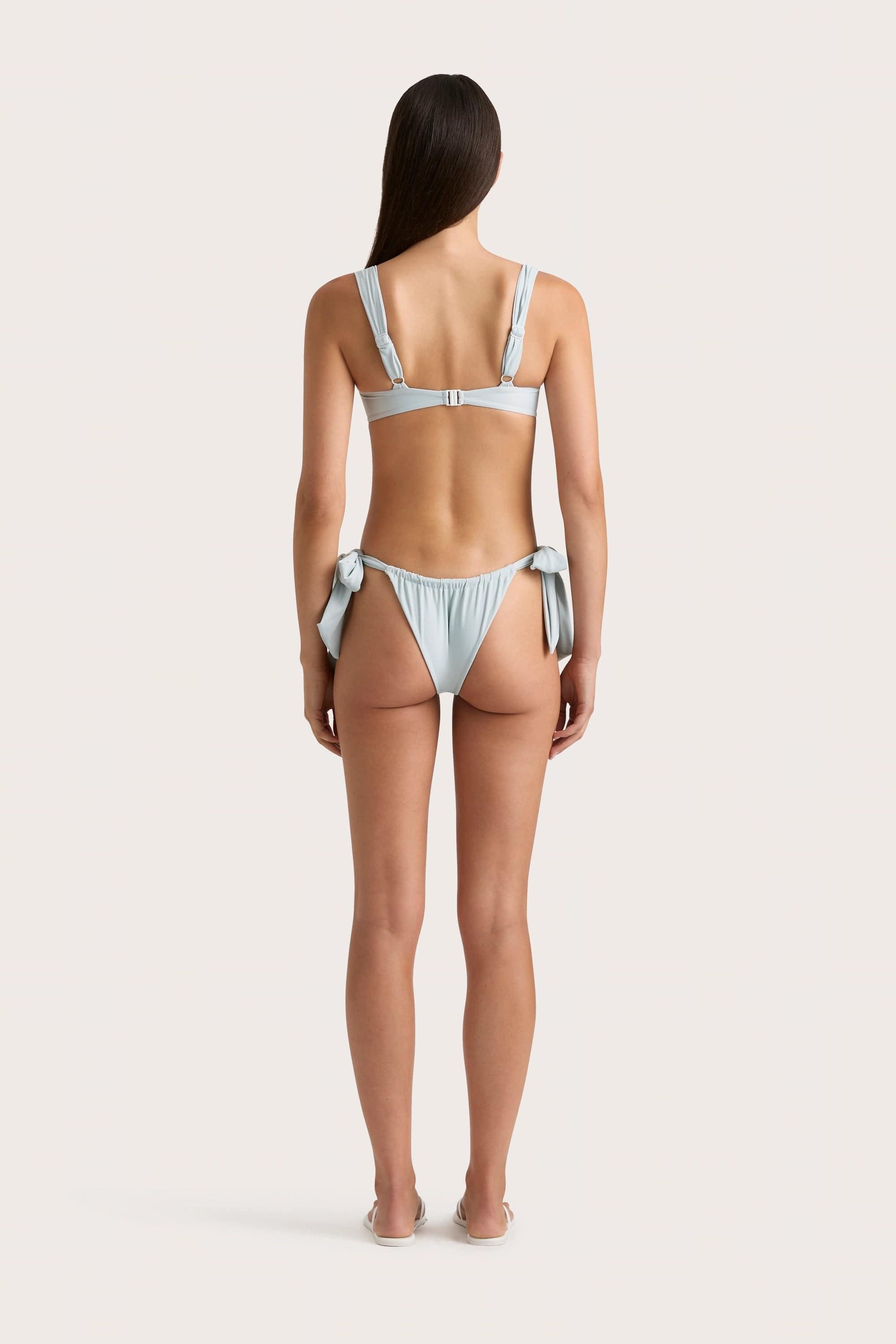 Costa Bikini Bottoms Sky Blue - Final Sale Product Image