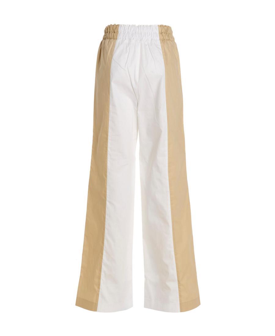 FABIANA FILIPPI Wide-legged Casual Pants In White Product Image