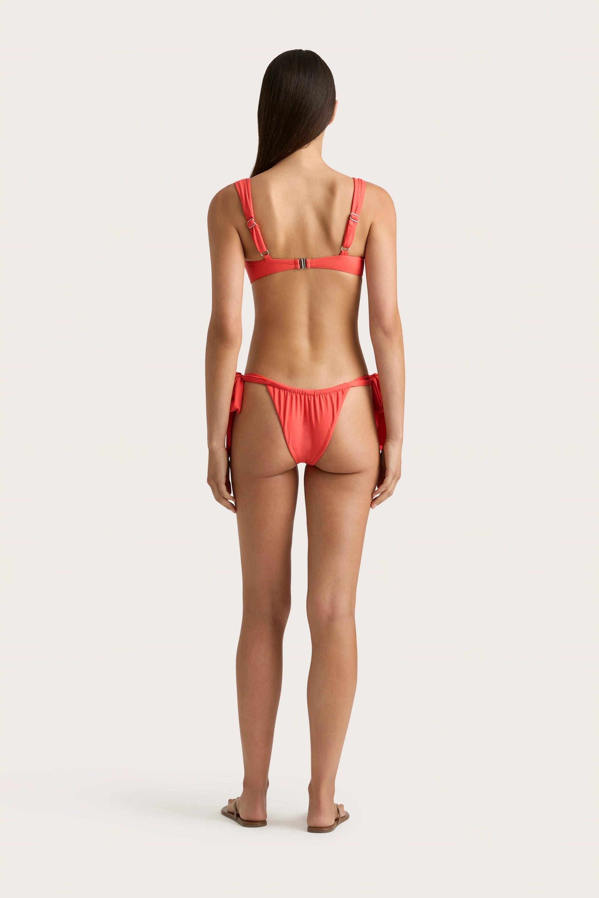 Jean Swim Top Vermillion - Final Sale Product Image