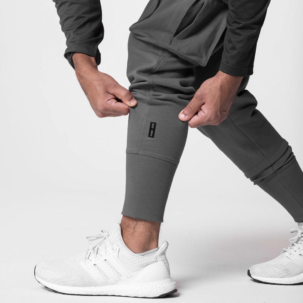 0654. Tech-Terry™ Cargo High Rib Jogger - Space Grey Product Image