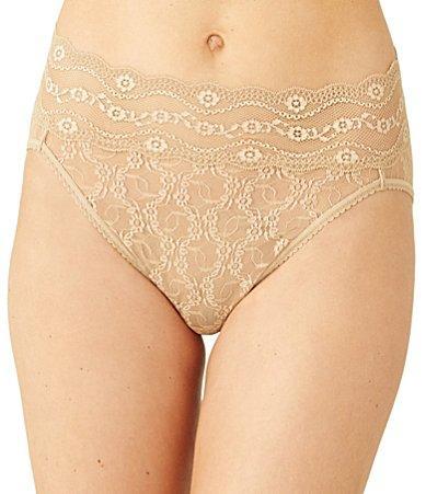 b.temptd by Wacoal Lace Kiss High Leg Brief Panty Product Image