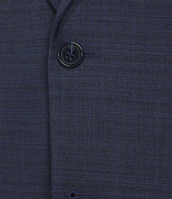 Hickey Freeman Classic Fit Flat Front Pattern 2-Piece Suit Product Image