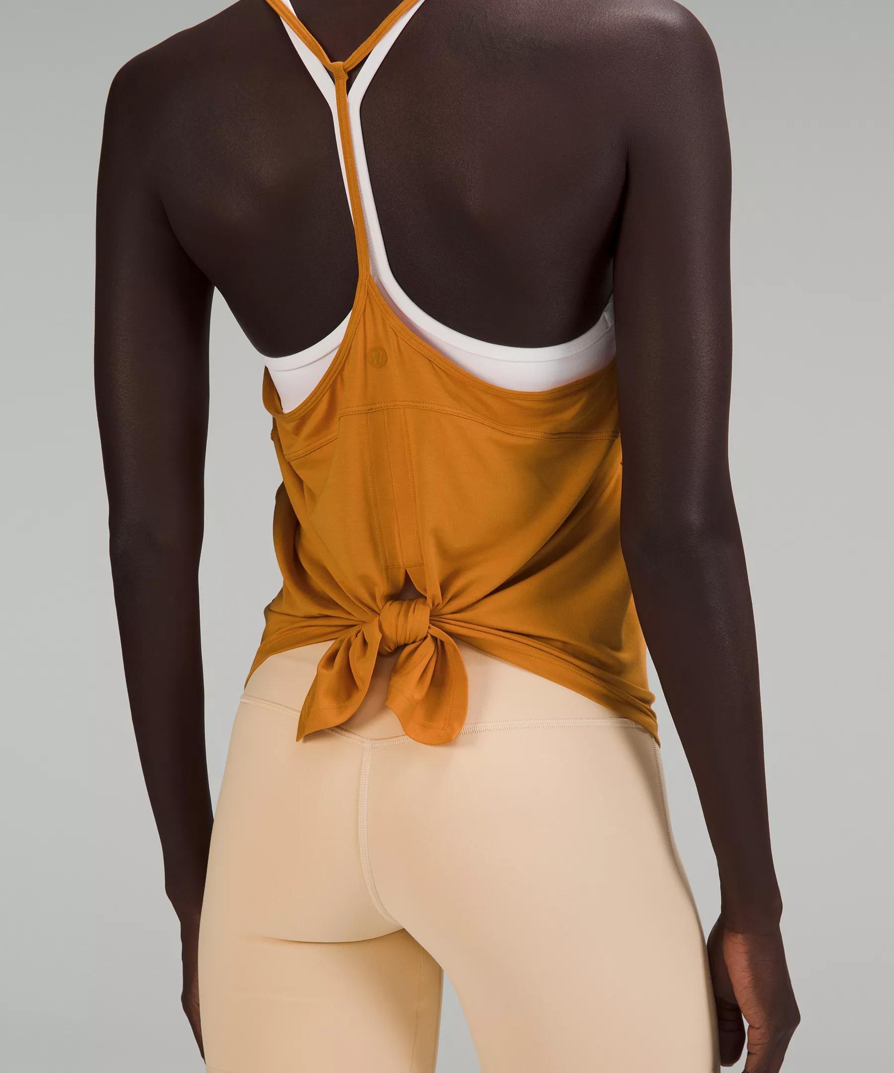 Modal-Silk Yoga Tank Top Product Image