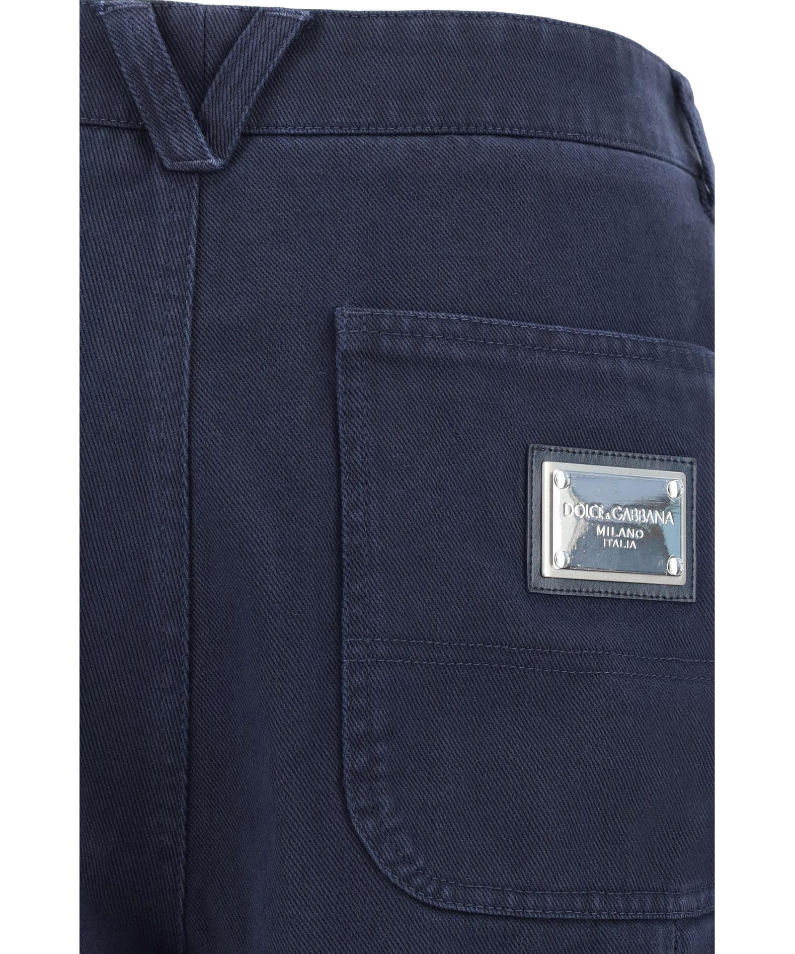 Trousers In Blue Product Image