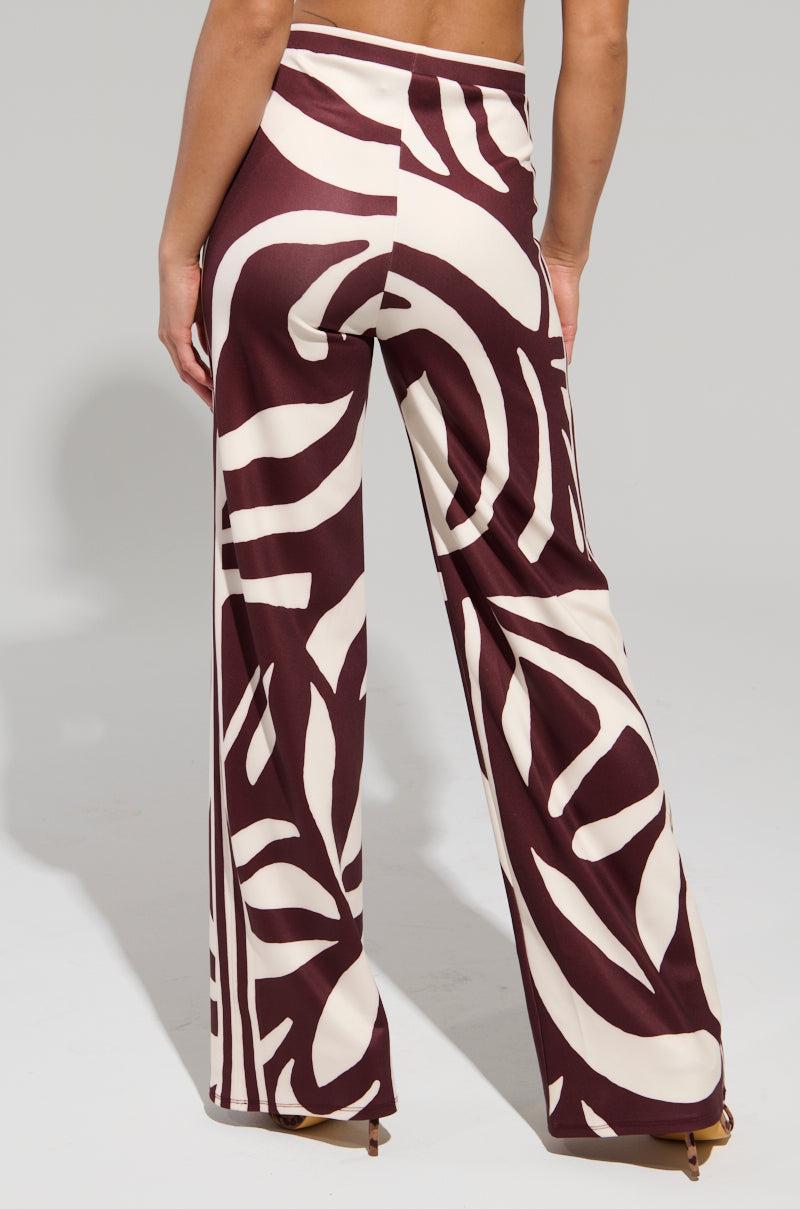 ONE FOR YOU PRINTED PALAZZO PANT Product Image