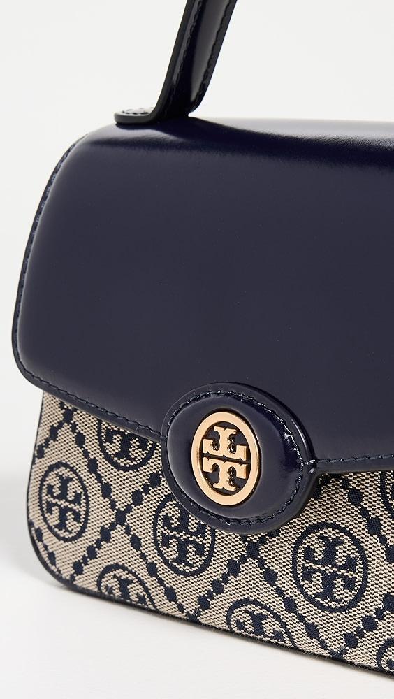 Tory Burch T Monogram Spazzolato Top Handle Satchel | Shopbop Product Image