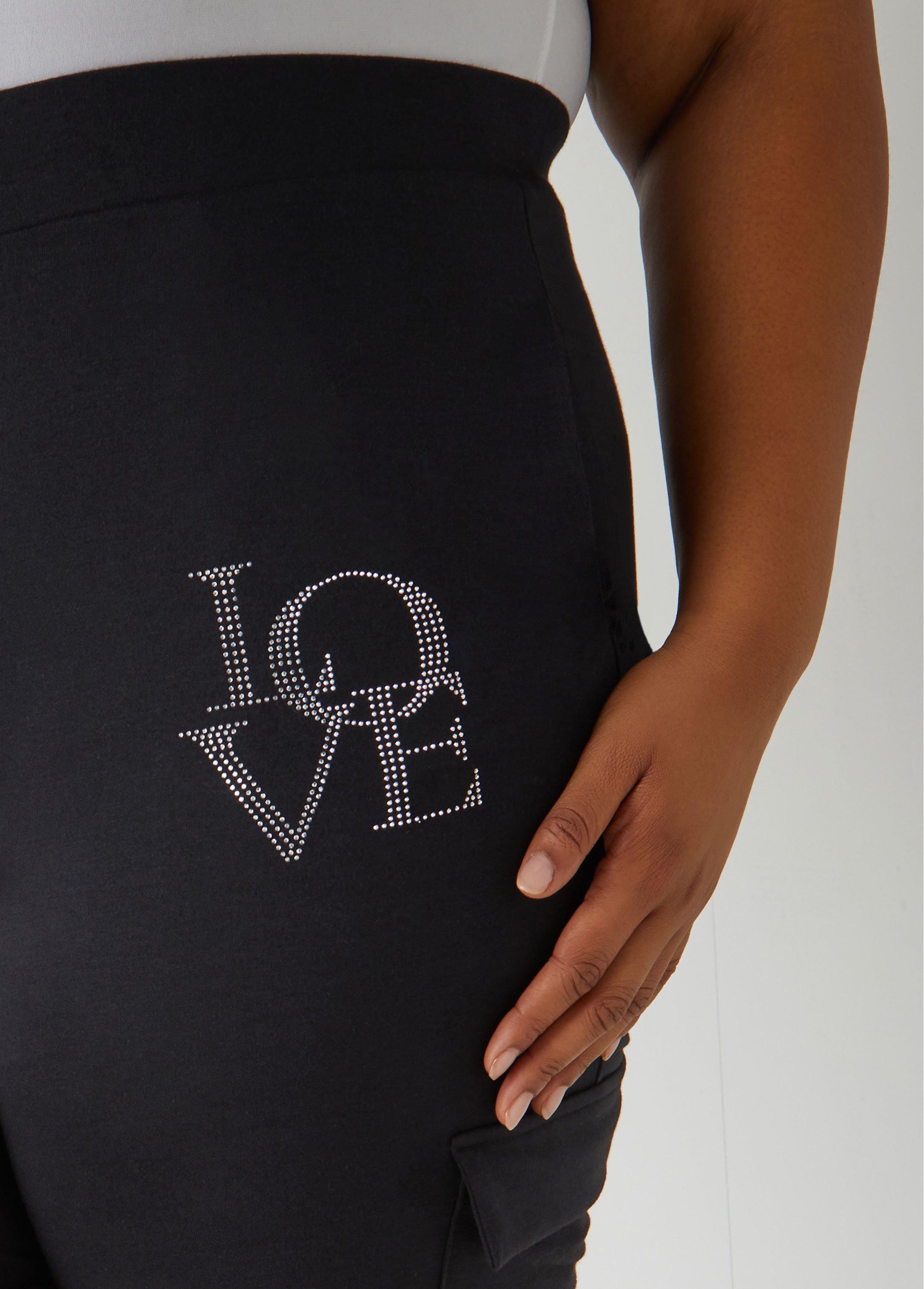 Love Crystal Joggers Product Image