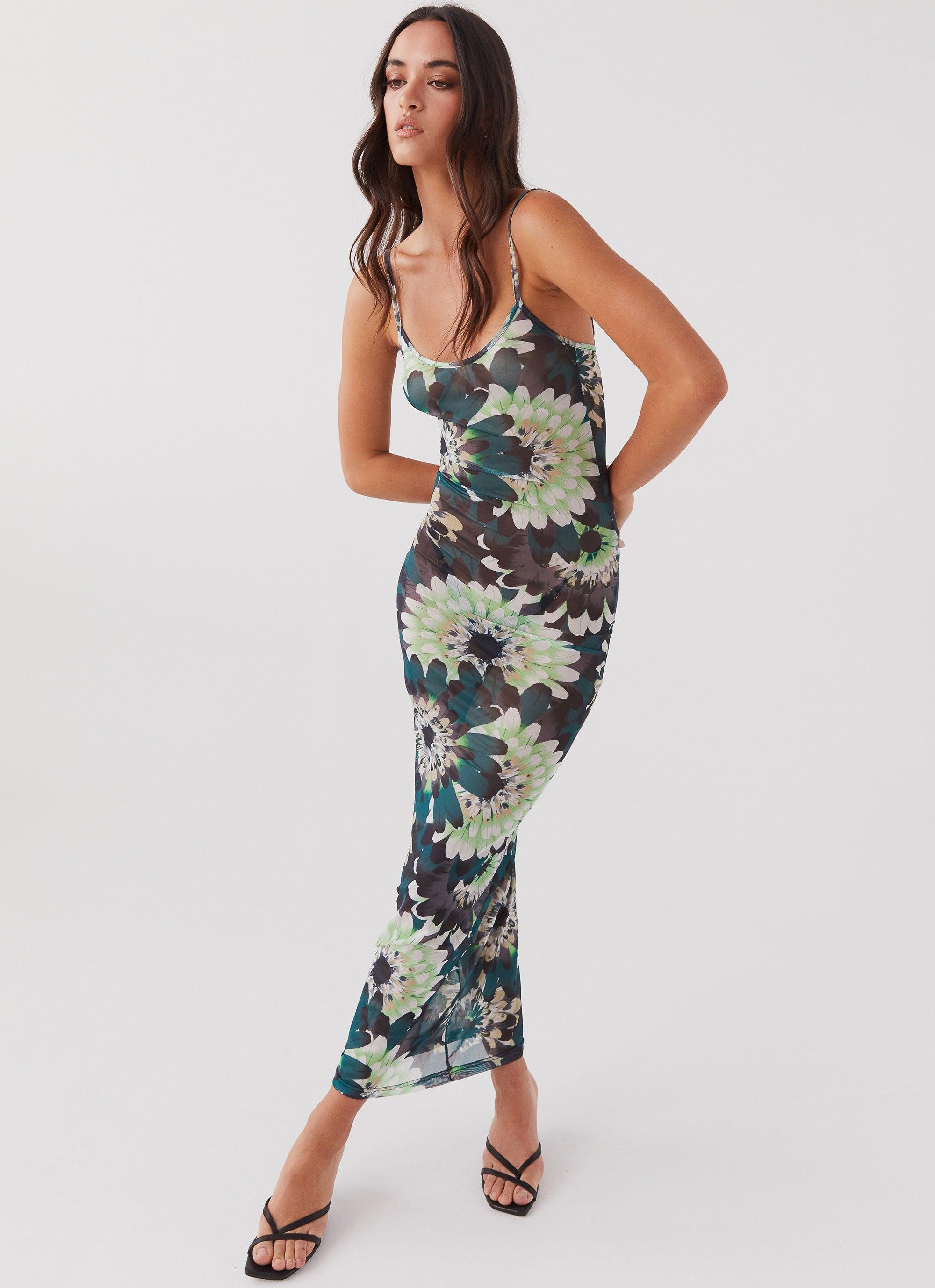 Love On The Run Maxi Dress - Jungle Product Image