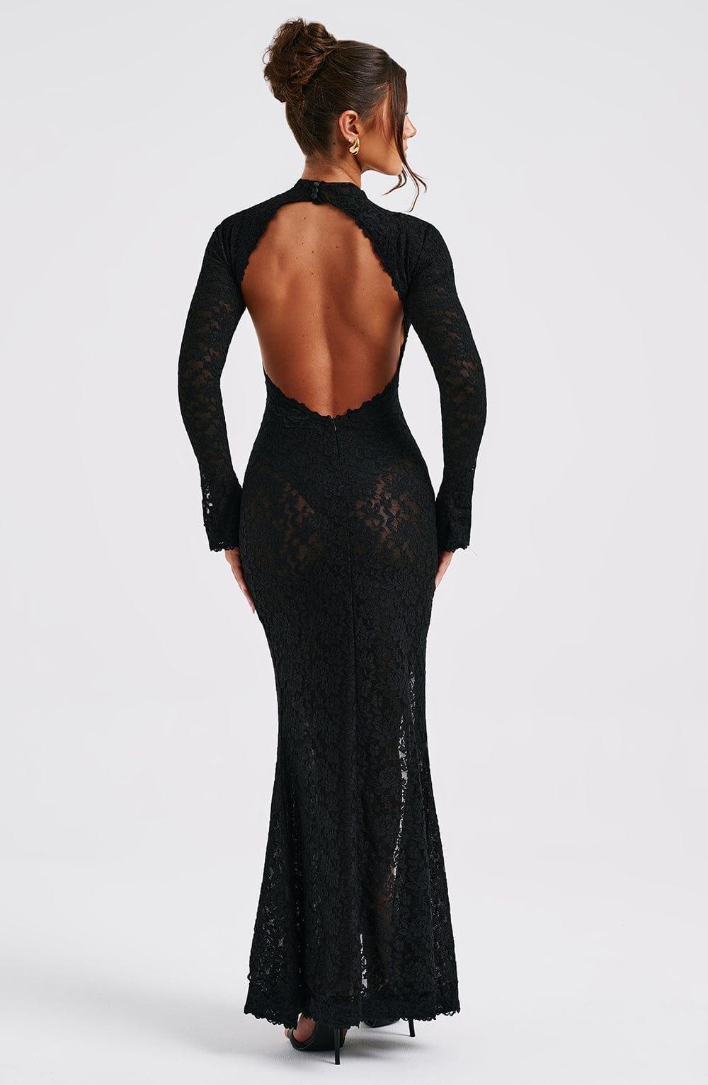 Lourdes Maxi Dress - Black Product Image