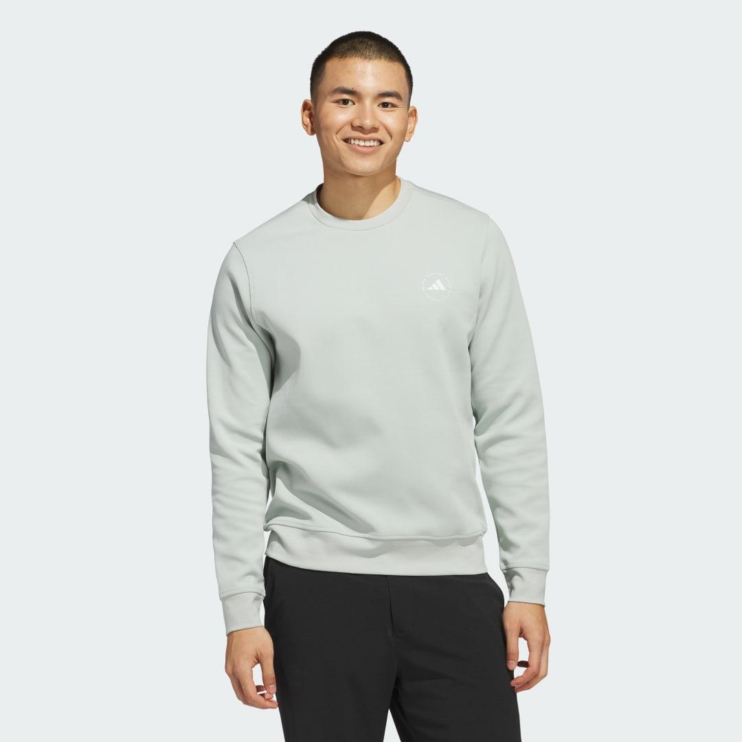 adidas Crewneck Sweatshirt White XL Mens Product Image