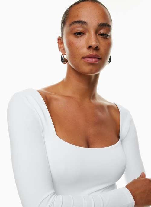 contour squareneck longsleeve bodysuit Product Image