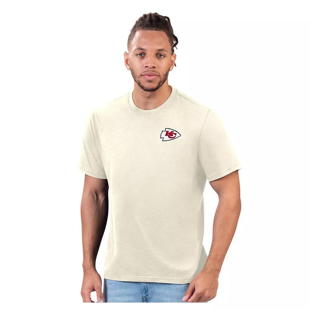 Men's Margaritaville Cream Kansas City Chiefs Wastin' Away T-Shirt,  Product Image