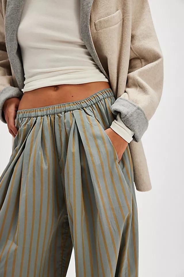 To The Sky Striped Parachute Pants Product Image