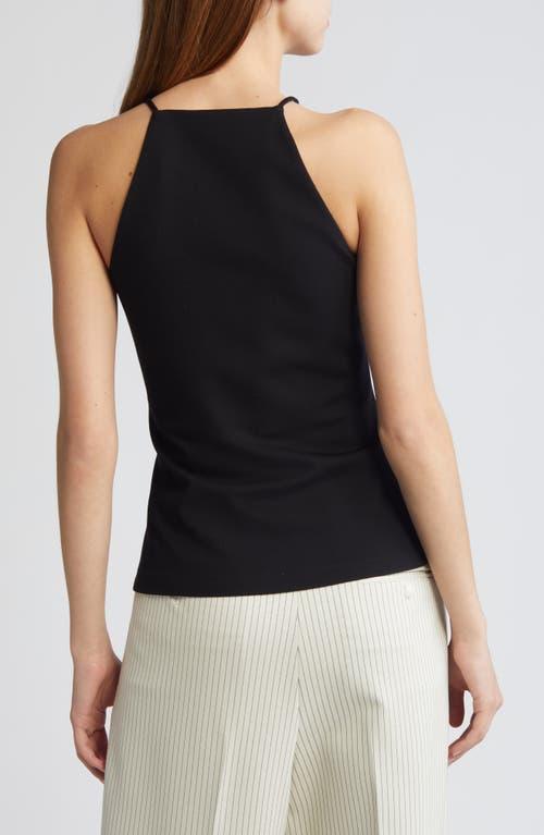 RAG & BONE Irina Square Neck Tank Top In Black Product Image