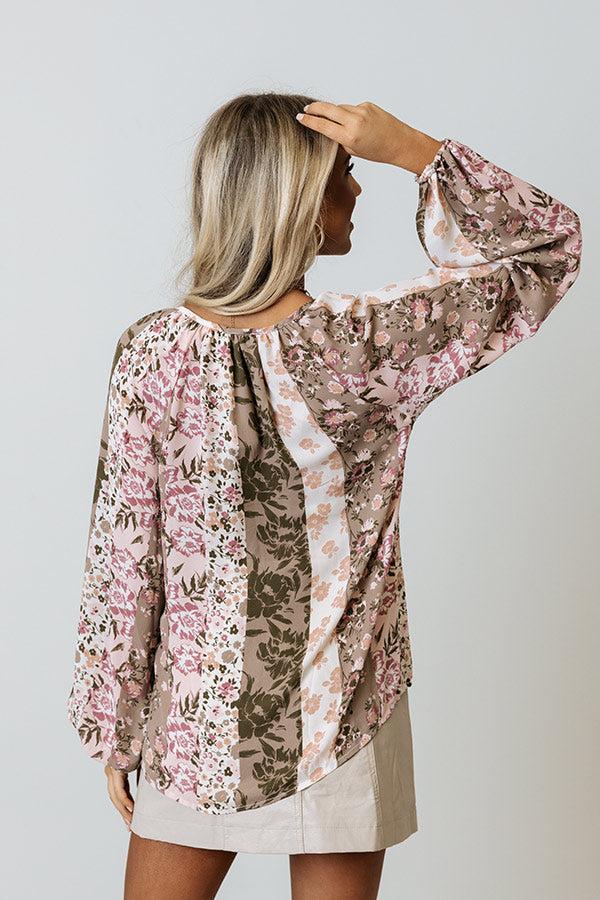 Drive Them Wild Floral Shift Top Product Image
