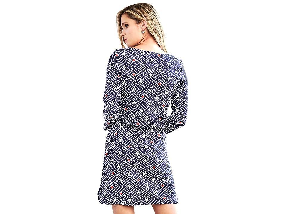 Hatley Sasha Dress Popped Ikat) Women's Clothing Product Image