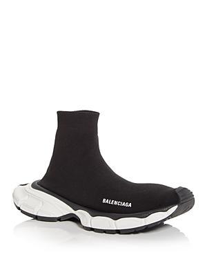 Balenciaga Mens 3XL Knit High Top Sneakers Product Image