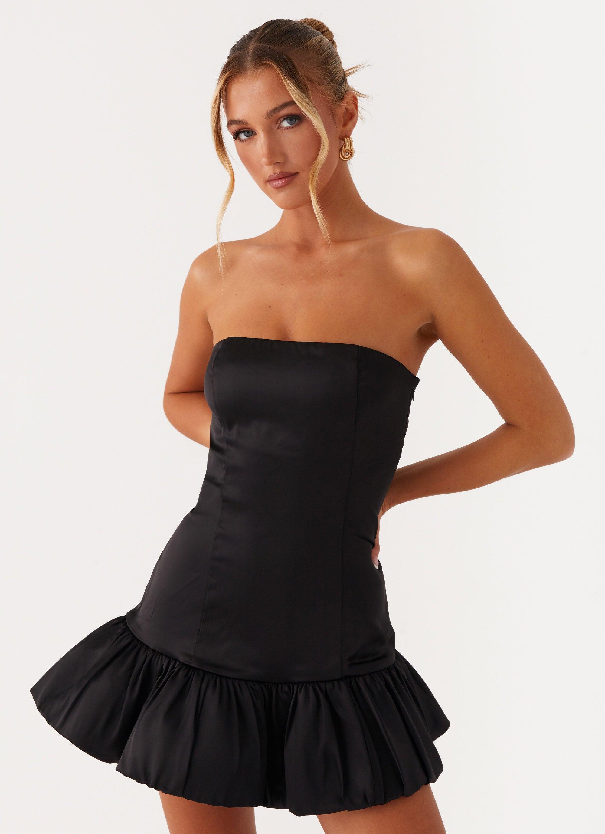 Dancing Queen Mini Dress - Black Product Image