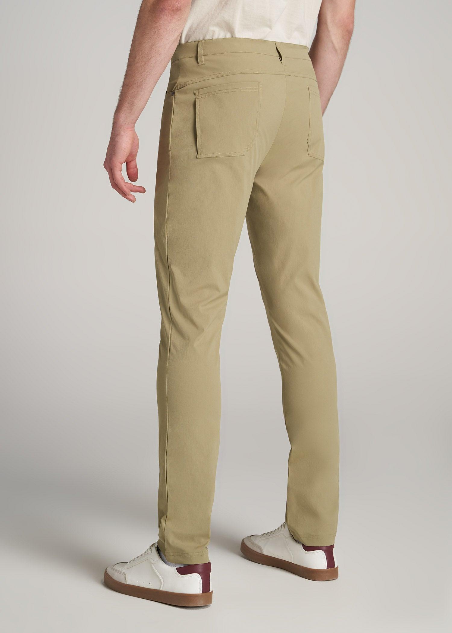 TAPERED-FIT Traveler Pants for Tall Men in Black Product Image