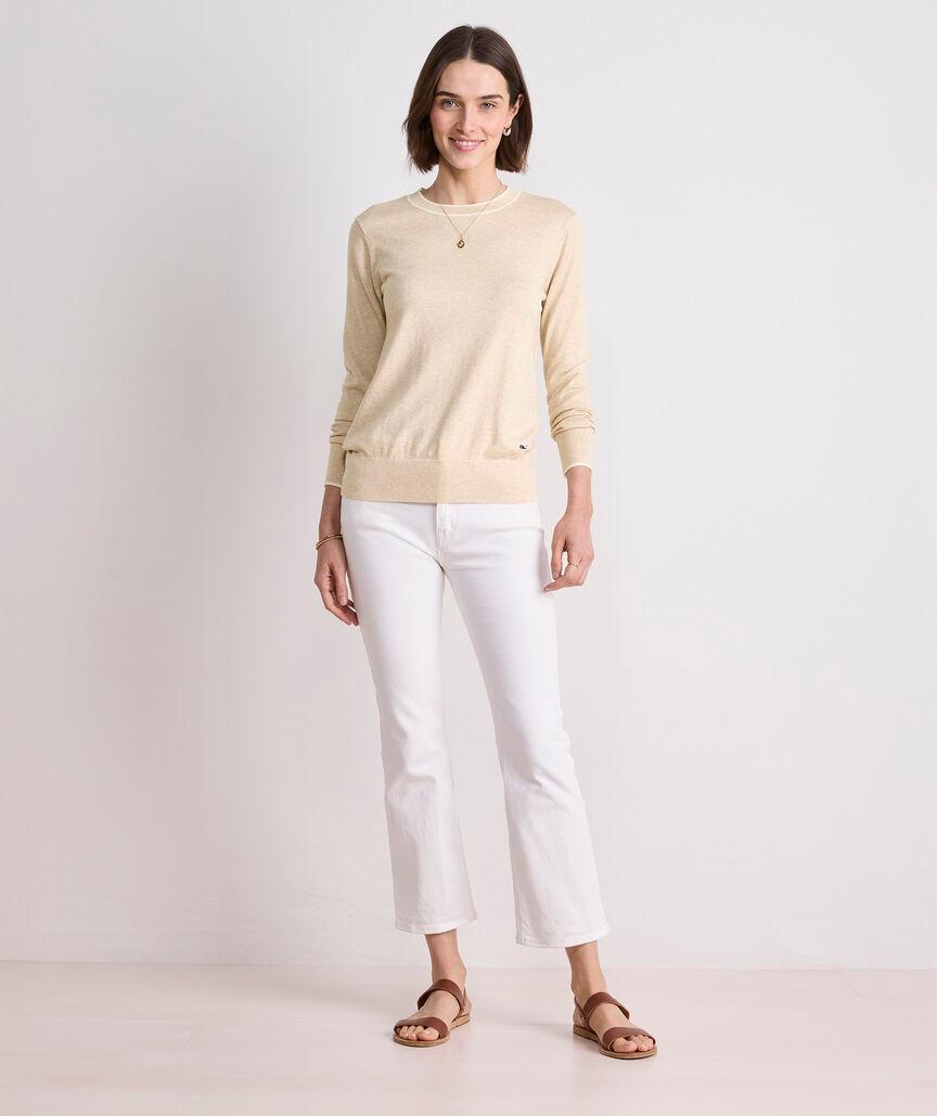 Cotton Cashmere Heritage Crewneck Sweater Product Image