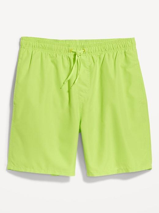 Solid Swim Trunks -- 7-inch inseam Product Image