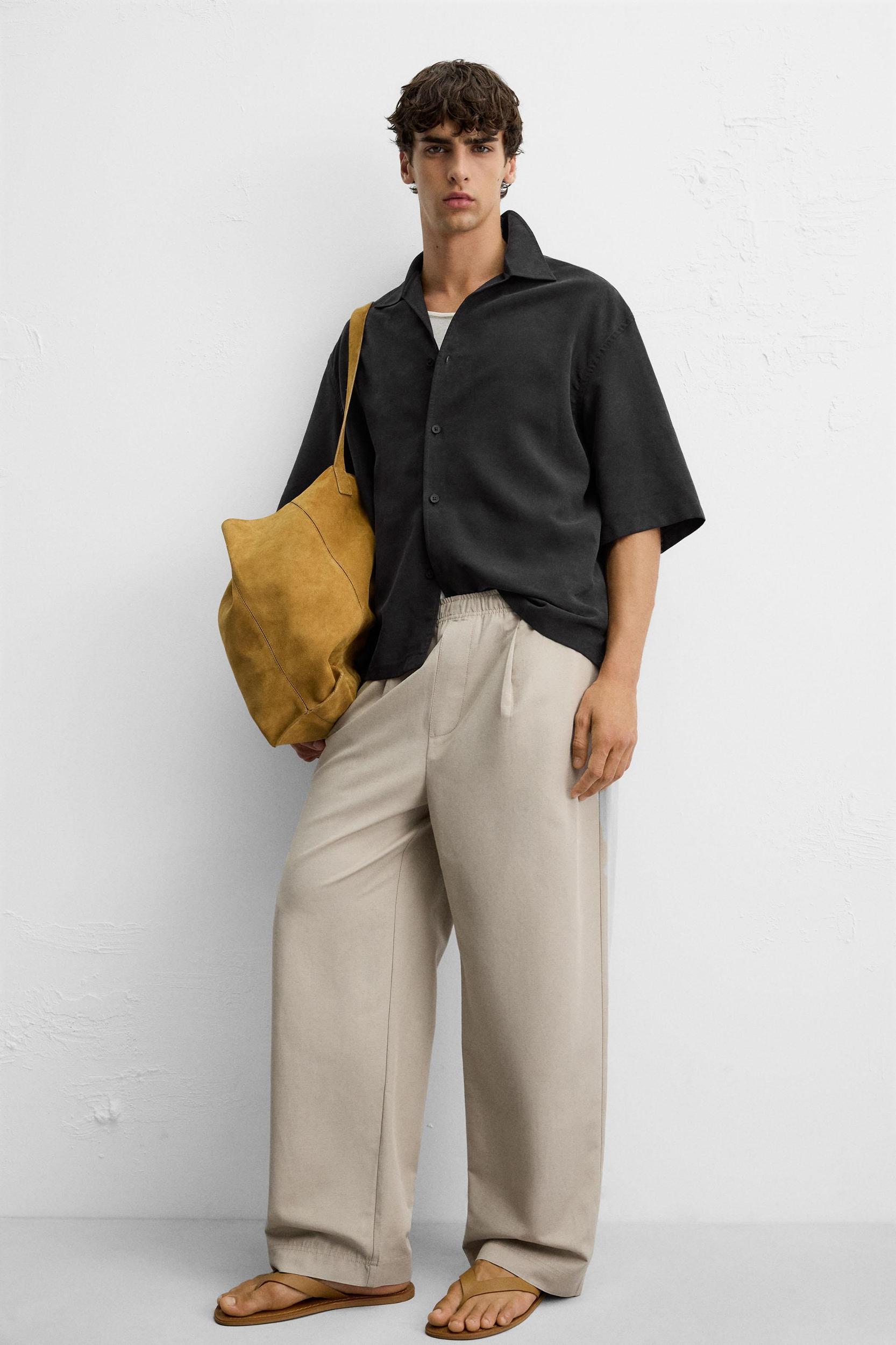 REGULAR FIT JOGGER WAIST PANTS Product Image