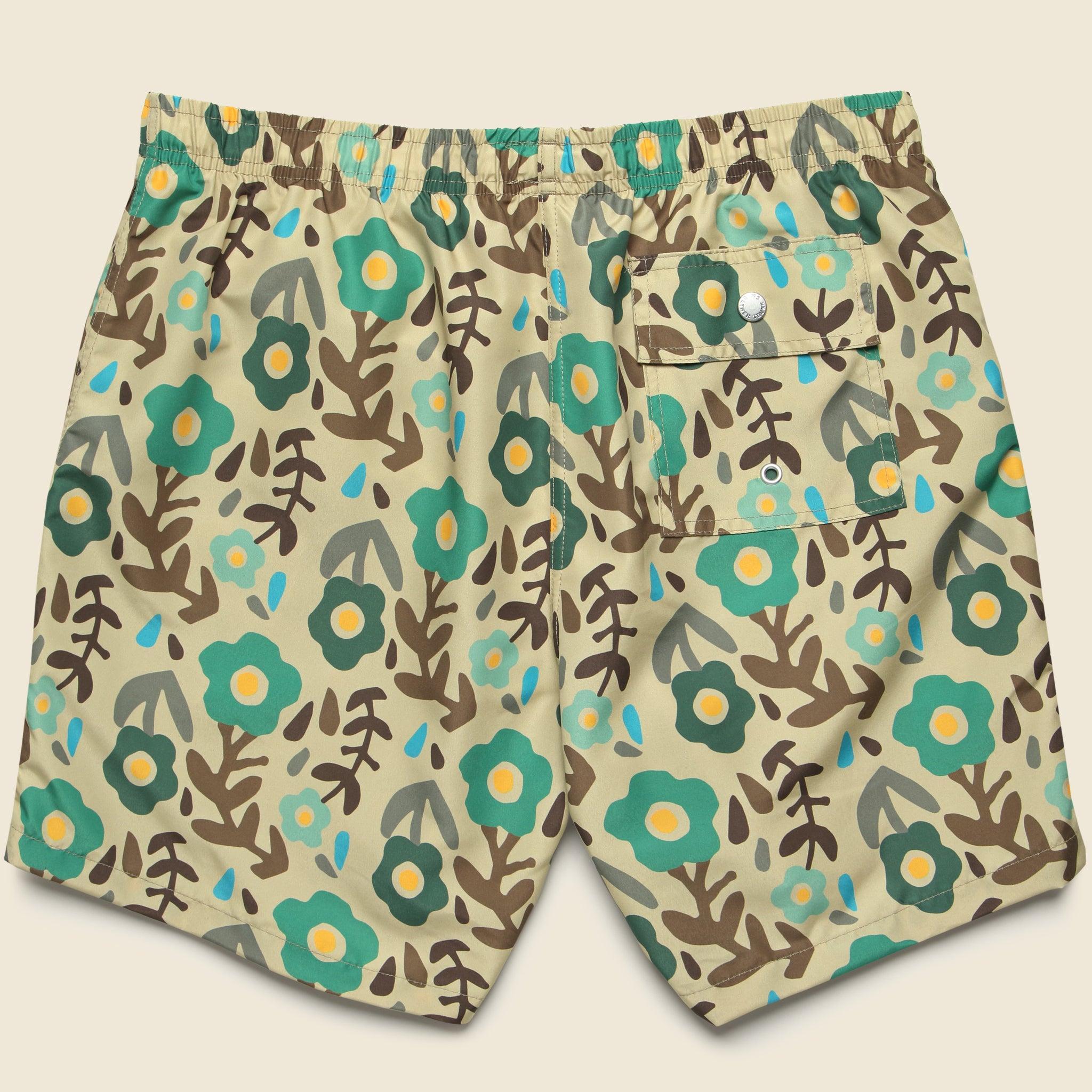 5.5" Desert Meadow Swim Trunks - Multi Product Image