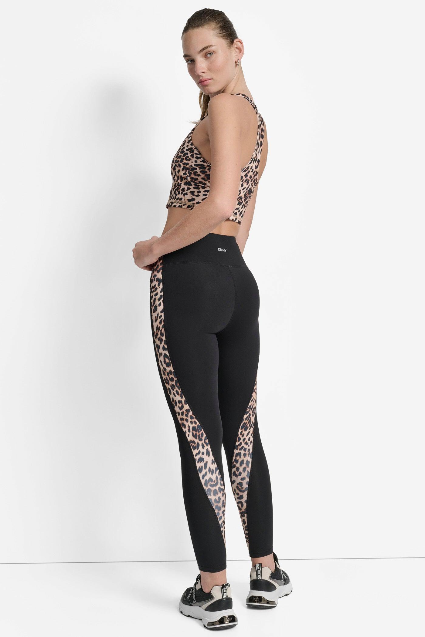 LEOPARD-TRIMMED LEGGING Product Image