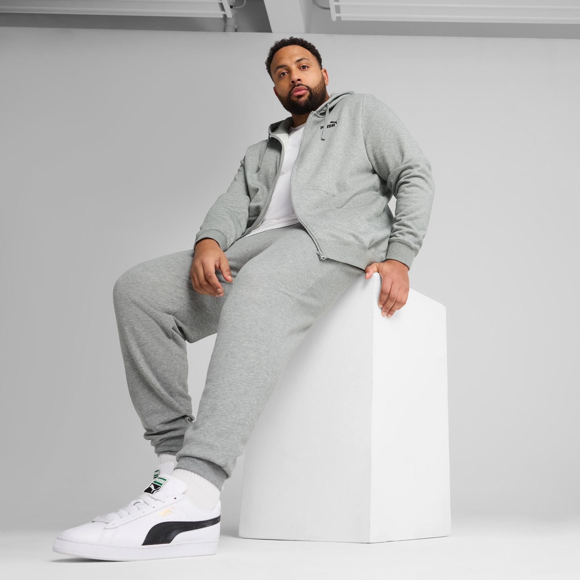 Essentials No. 1 Logo Full-Zip Hoodie Men Product Image