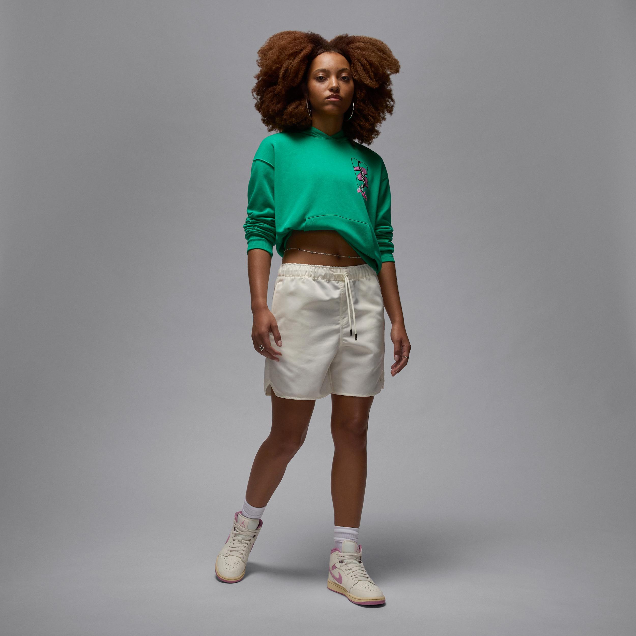 Womens Jordan Brooklyn Fleece Pullover Hoodie | HJ0148-324 Product Image