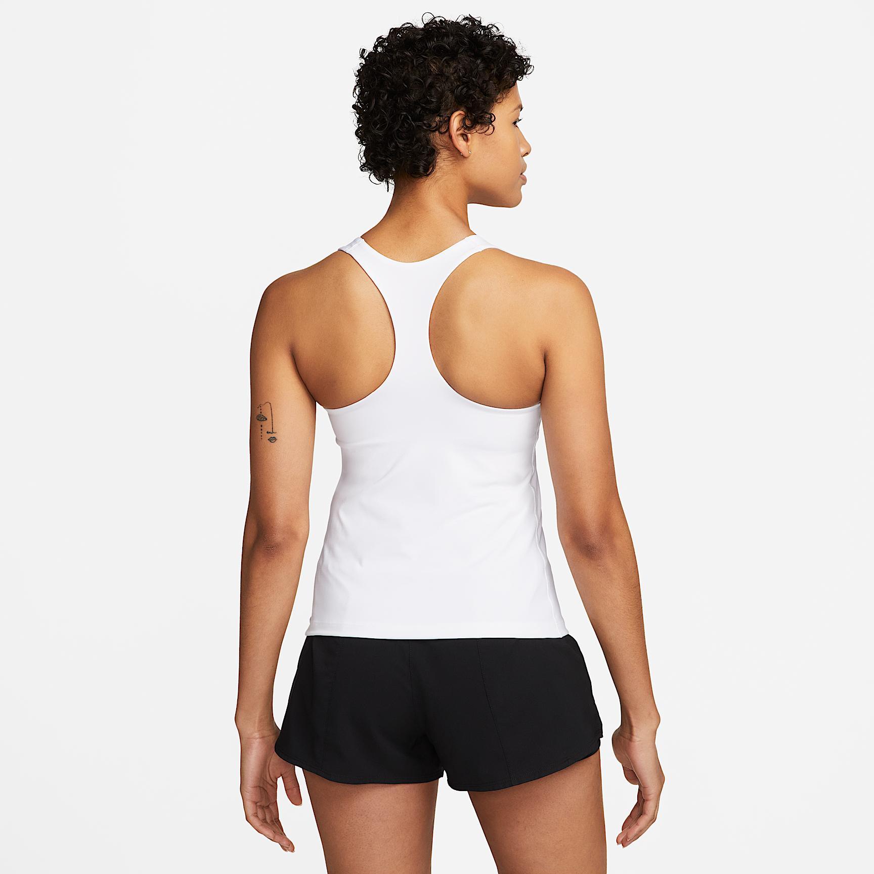 Nike Womens Swoosh Medium-Support Padded Sports Bra Tank Top | DV9897-100 Product Image