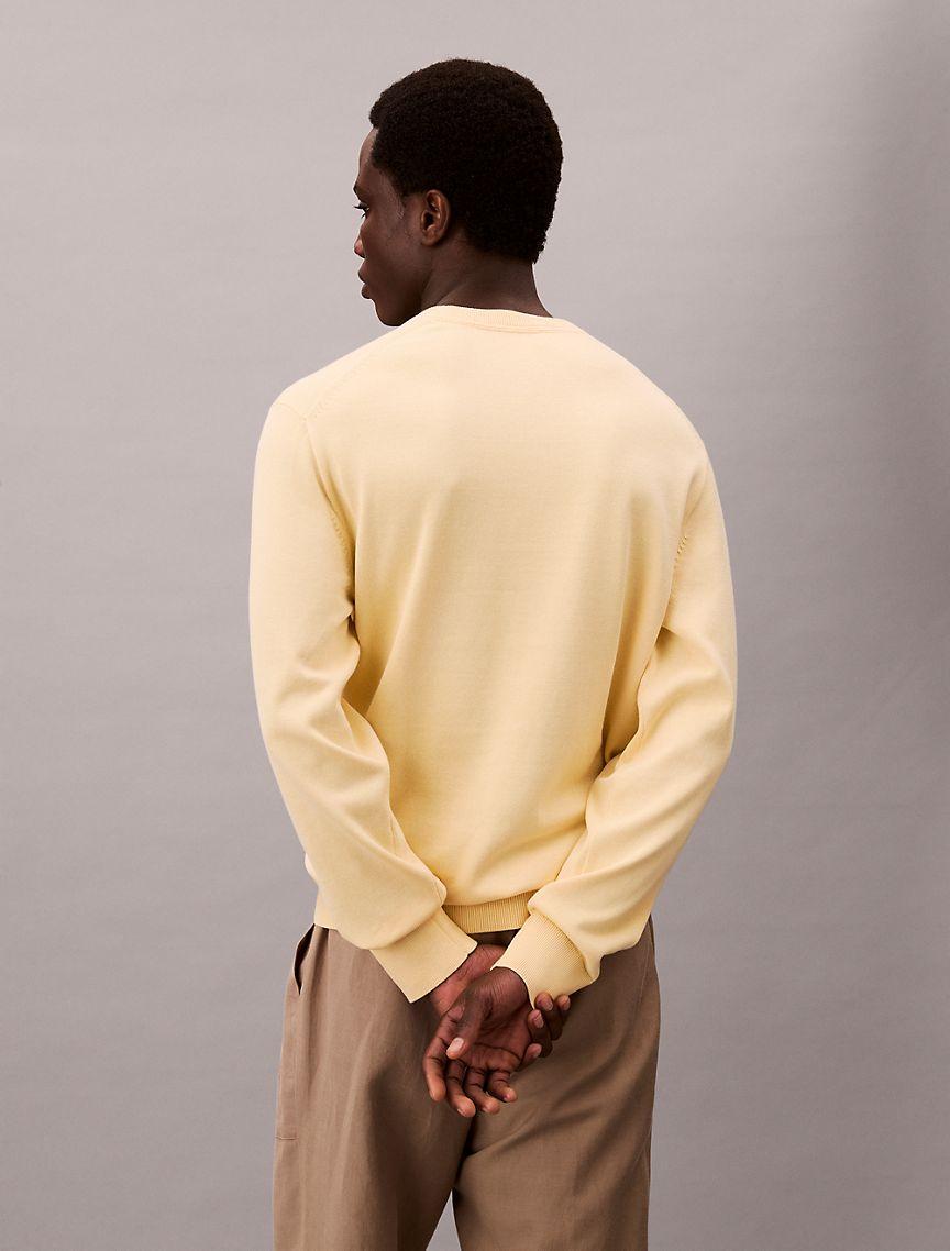 Smooth Cotton Sweater Product Image