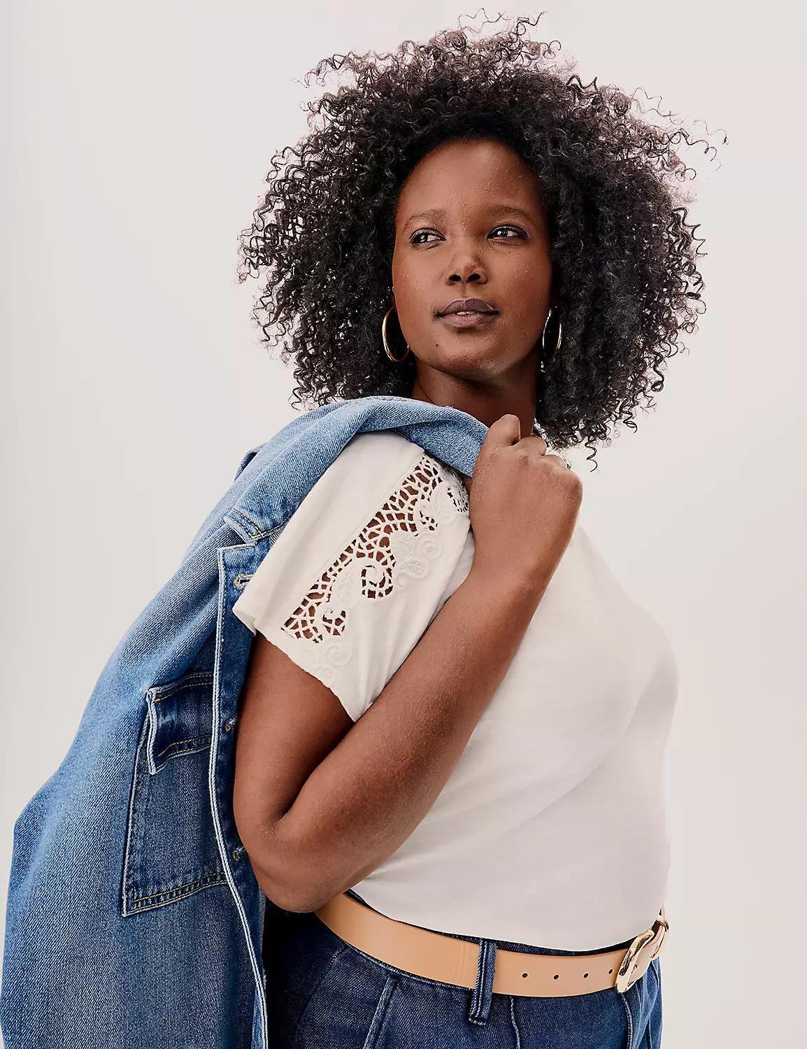 Denim Shacket Product Image